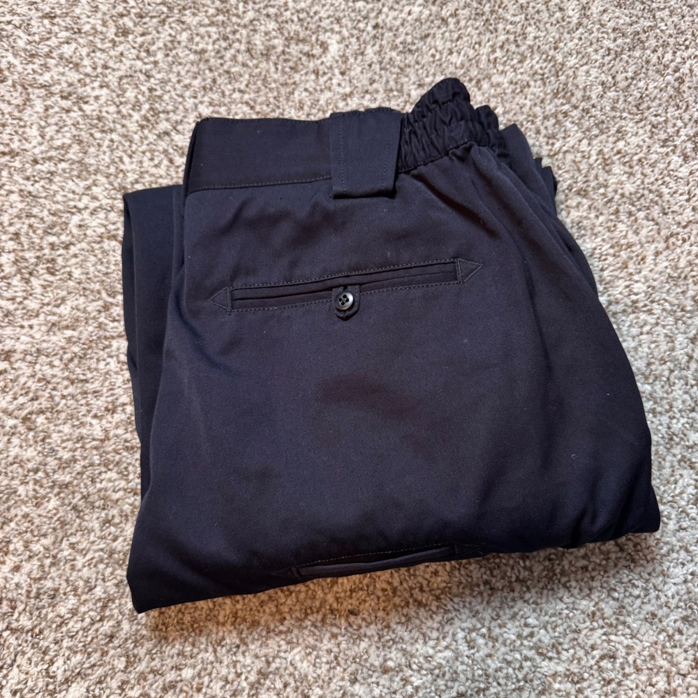 5.11 Tactical Series Pants Men's 36 Navy Blue Work Utility Elastic Waist‎